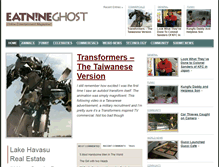 Tablet Screenshot of eatnineghost.com